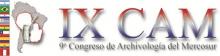 logo noveno congreso de archivología del mercosur